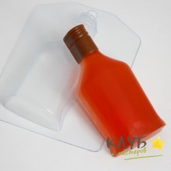 Бутылка коньяка, форма пластиковая
