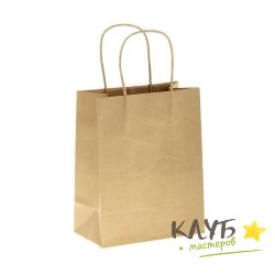 Kraft Paket Bumazhnyj S Ruchkami Bez Risunka 28h24h14 Sm Kupit V Internet Magazine Klub Masterov