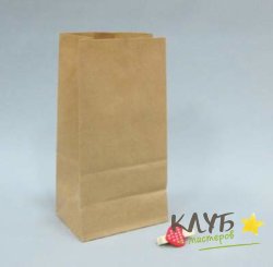 Крафт-пакет бумажный 19х10х7 см (5 шт.)
