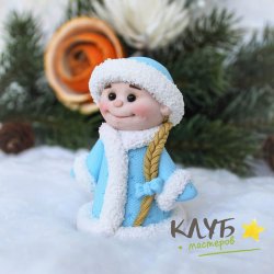 Снегурочка, форма из пищевого силикона